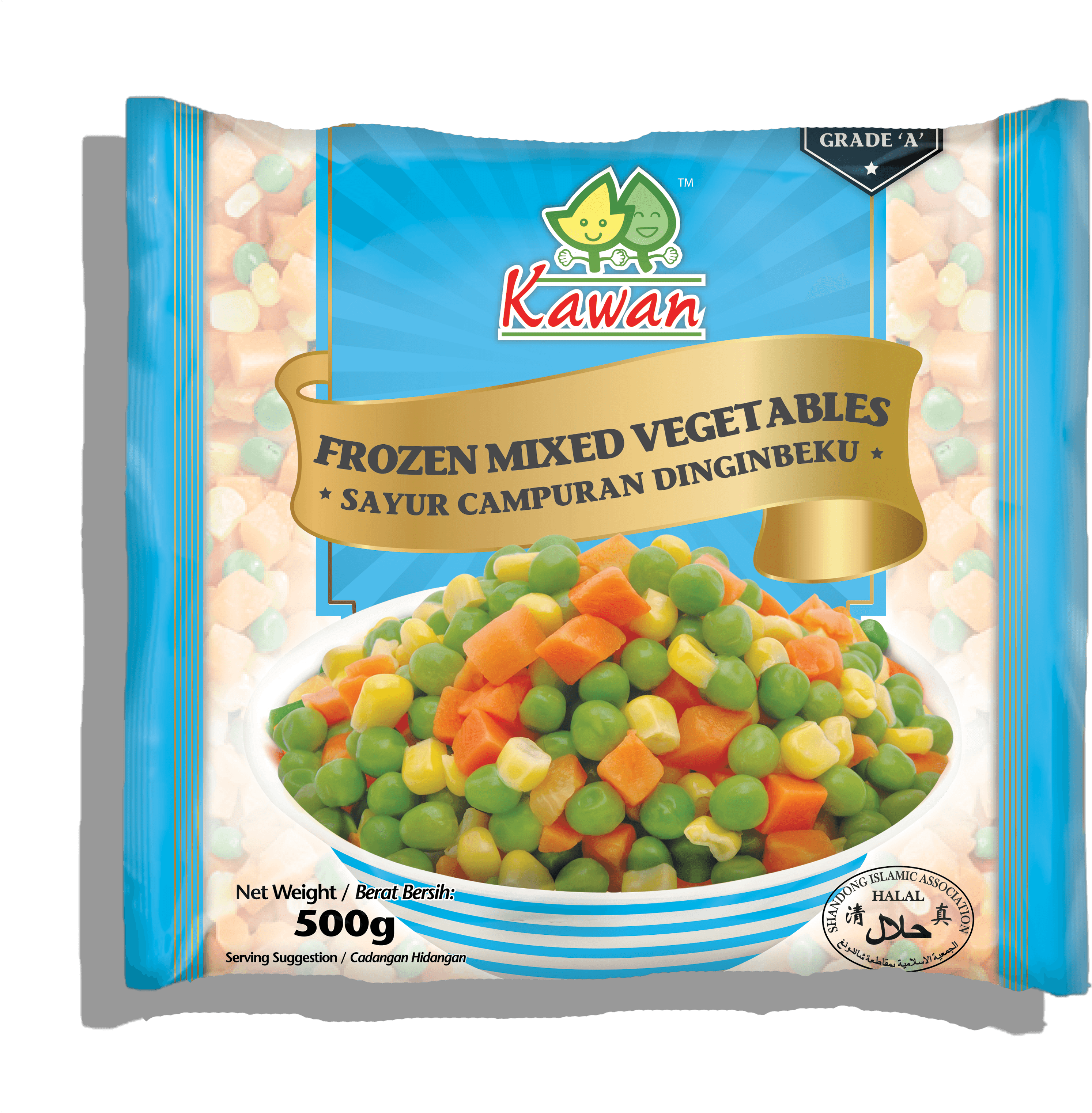 Frozen Mixed Vegetables 500g Clipart (2987x3046), Png Download