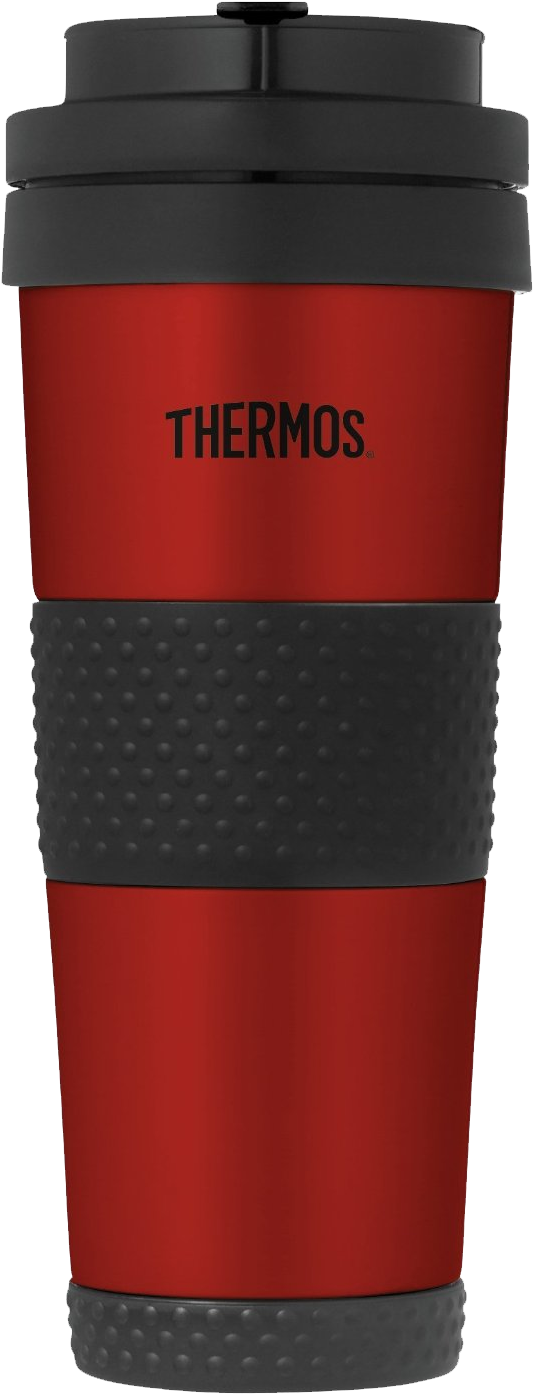 Thermos Travel Coffee Or Tea Tumbler Mug 18 Oz Cranberry - Cup Clipart (1500x1500), Png Download