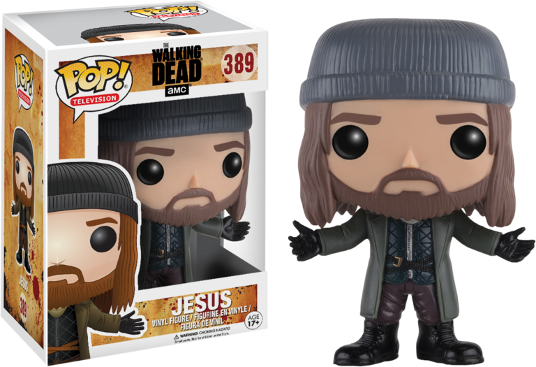 The Walking Dead - Funko Pop The Walking Dead Jesus Clipart (768x525), Png Download