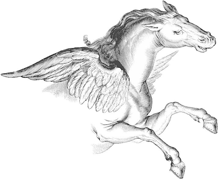 Pegasus Transparent Png - Pegasus Constellation Clip Art (728x600), Png Download