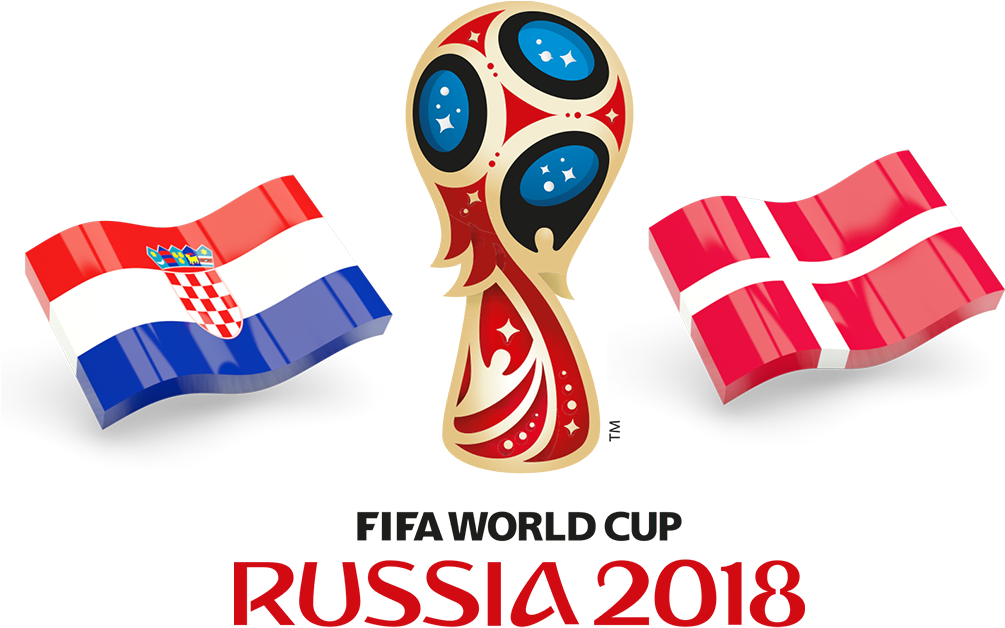 Fifa World Cup 2018 Croatia Vs Denmark Png Photos - Croatia Vs Denmark 2018 Clipart (1028x756), Png Download