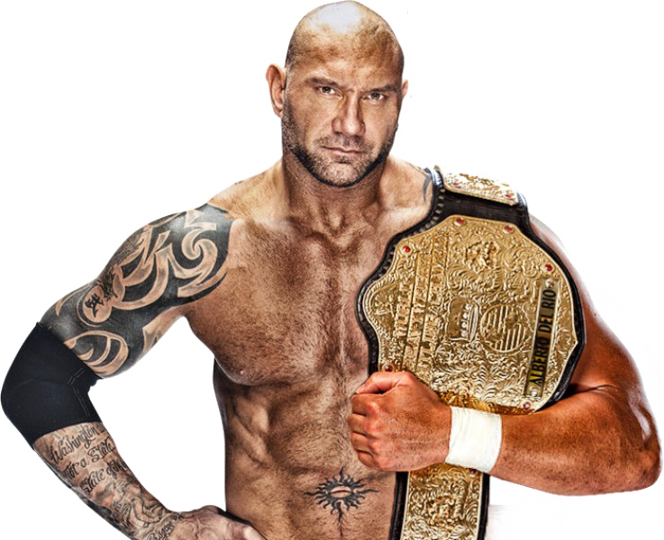 Batista Wwe Championship Png Photo - Batista World Heavyweight Champion Png Clipart (737x600), Png Download