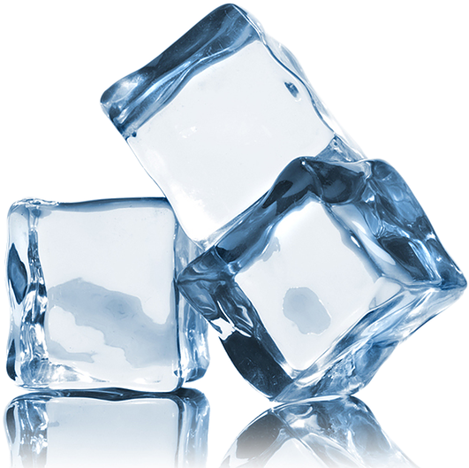 The Technology To Freeze Alcoholic Beverages - States Of Matter Ice Cube Clipart (559x552), Png Download