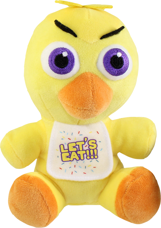 Stuffed Animal Png - Fnaf Funko Chica Plush Clipart (678x963), Png Download
