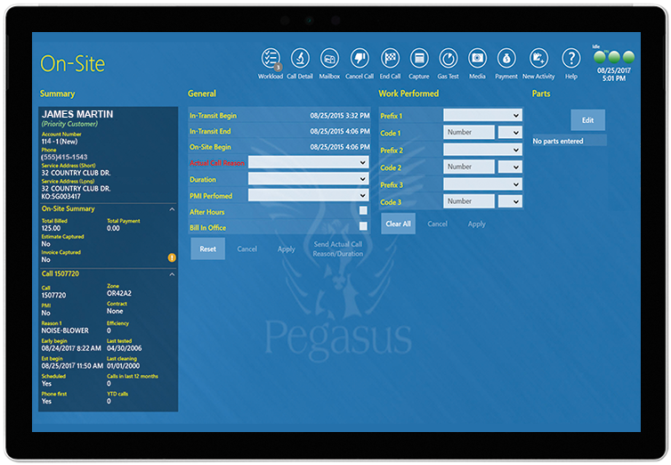 Hvac Service Pegasus Tablet - Computer Icon Clipart (800x600), Png Download