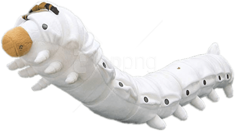 Free Png Download Silkworm Stuffed Toy Png Images Background - カイコガ ぬいぐるみ Clipart (850x638), Png Download