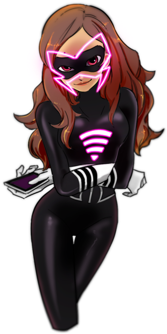 Is This Your First Heart - Miraculous Ladybug Lady Wifi Clipart (500x670), Png Download