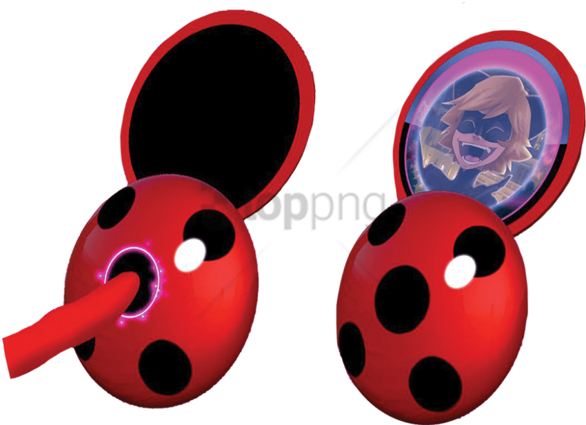 Free Png Ladybug Yo-yo Slide Concept - All Of The Miraculous Clipart (850x616), Png Download