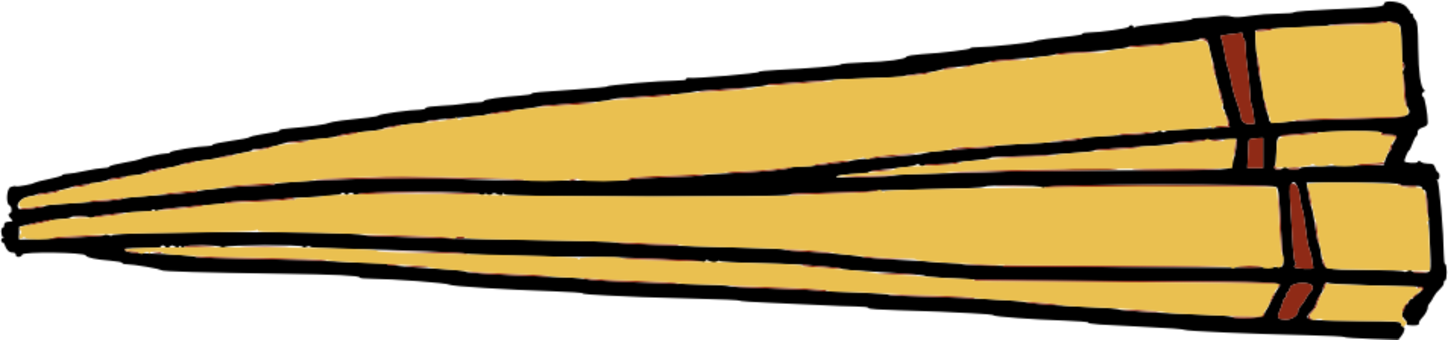 Download Similars - Chopsticks Clipart Png Transparent Png (1448x340), Png Download