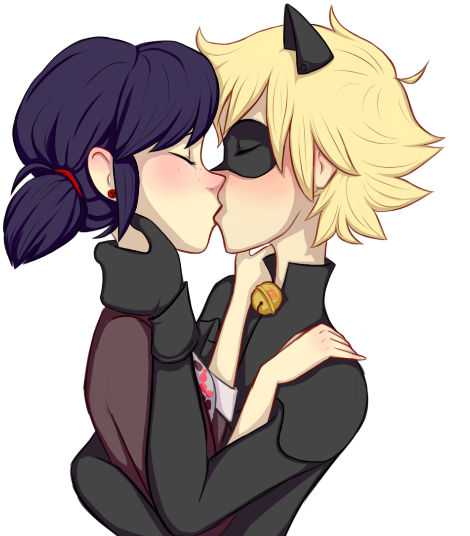 Miraculous Ladybug Images Marinette And Chat Noir Hd - Cat Noir E Marinette Clipart (1024x1145), Png Download