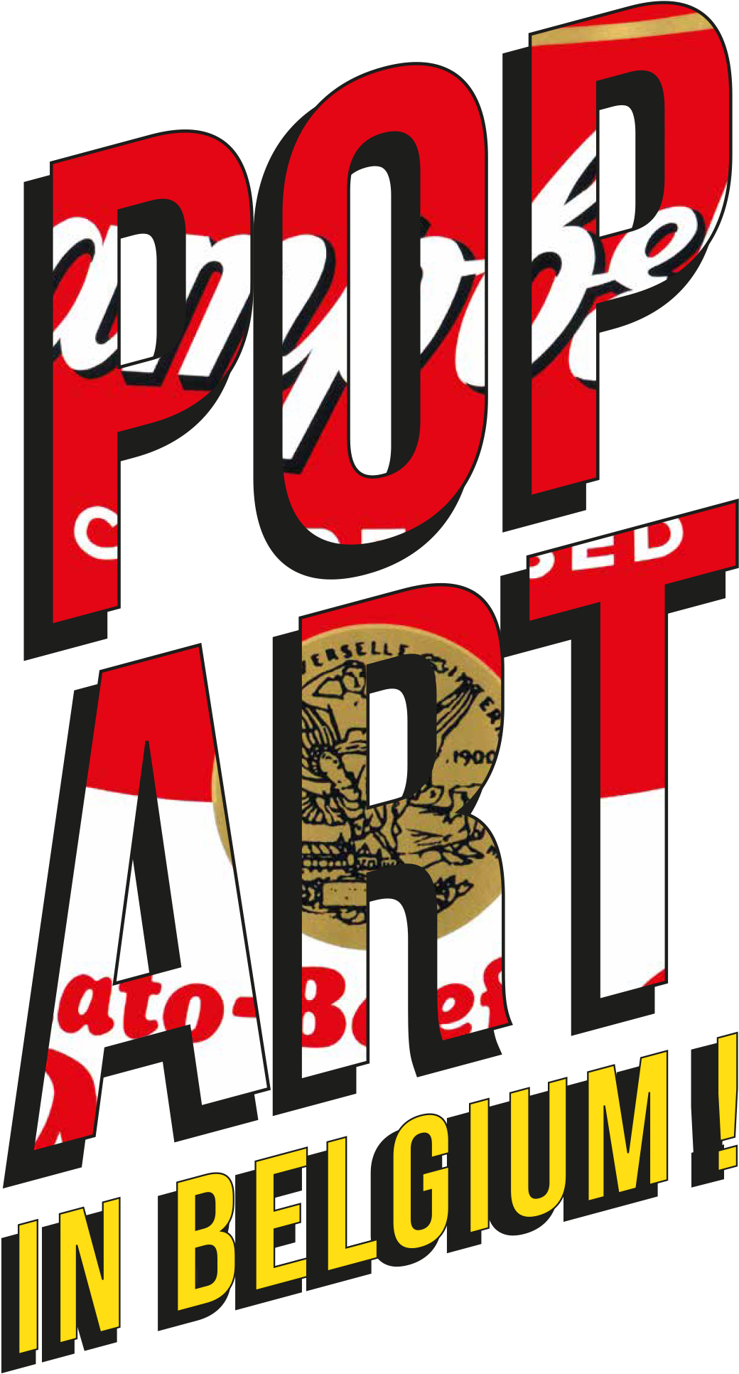 Tickets - Pop Art In Belgium Clipart (1058x1948), Png Download