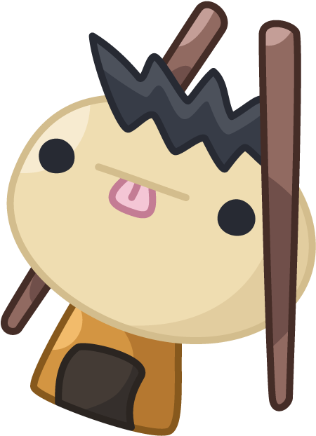 Chopsticks Yerrsher - Cartoon Clipart (700x700), Png Download