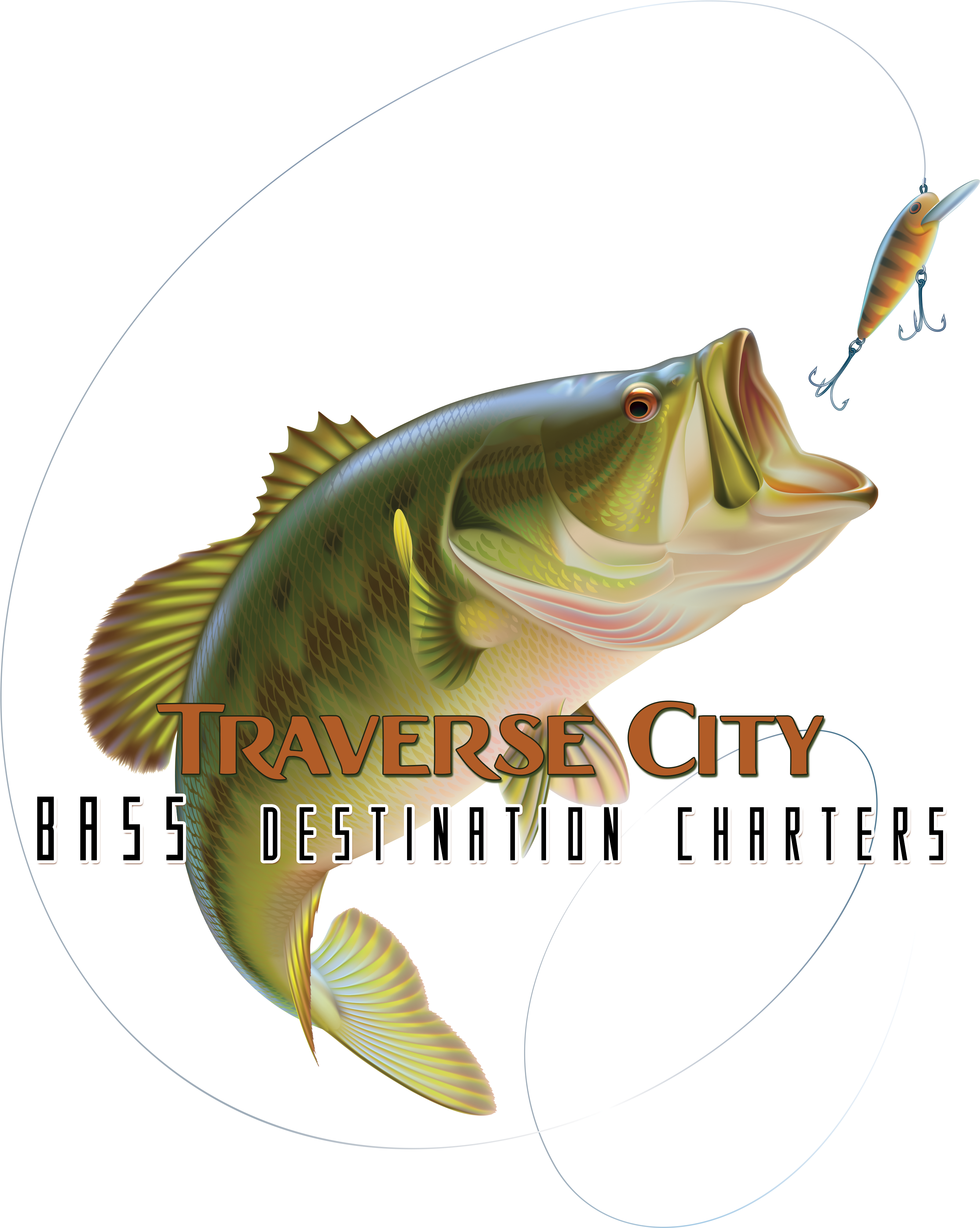 We Offer The Best Bass Fishing - Largemouth Bass Clipart (4020x4020), Png Download