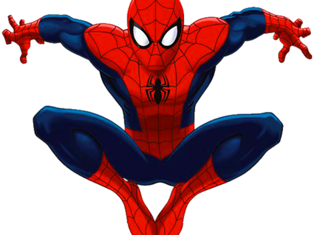 Spider Man Clipart Printable - Ultimate Spiderman Png Transparent Png (640x480), Png Download