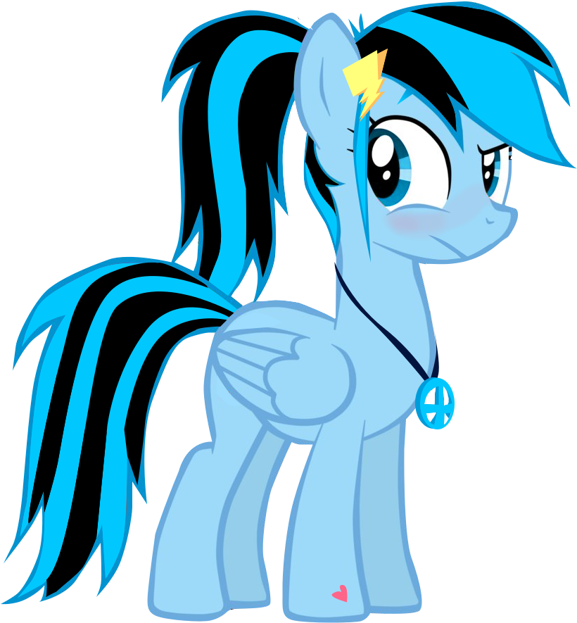 Ponytail Clipart Pony Tail - Mlp Rainbow Dash Hairstyle - Png Download (857x932), Png Download