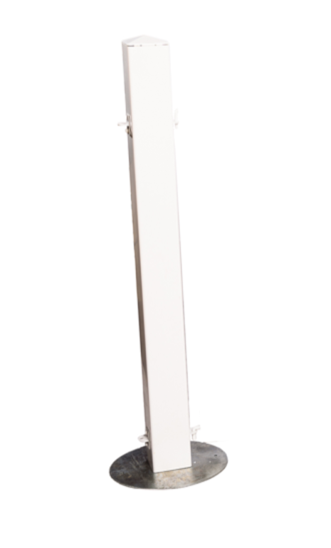 White Picket Fence Post - Lamp Clipart (1200x768), Png Download