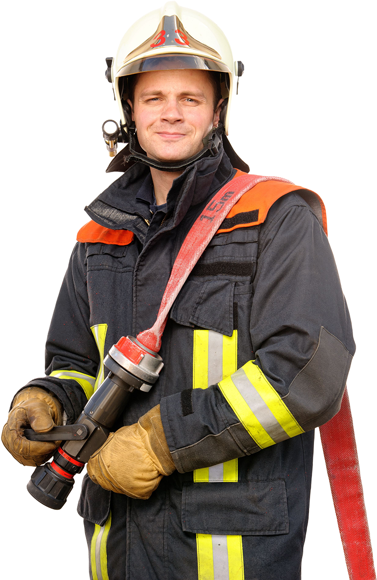 Firefighter Png - Fire Fighter Png Clipart (800x1202), Png Download