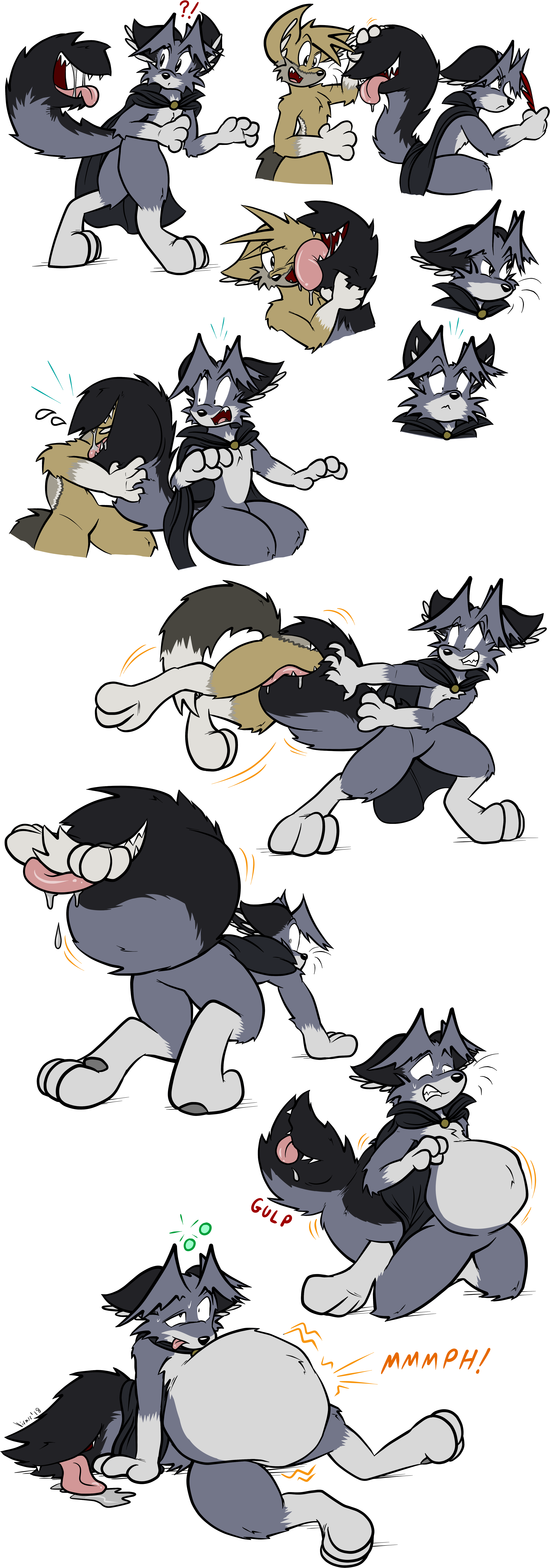 Big Version - Cartoon Clipart (3500x9887), Png Download