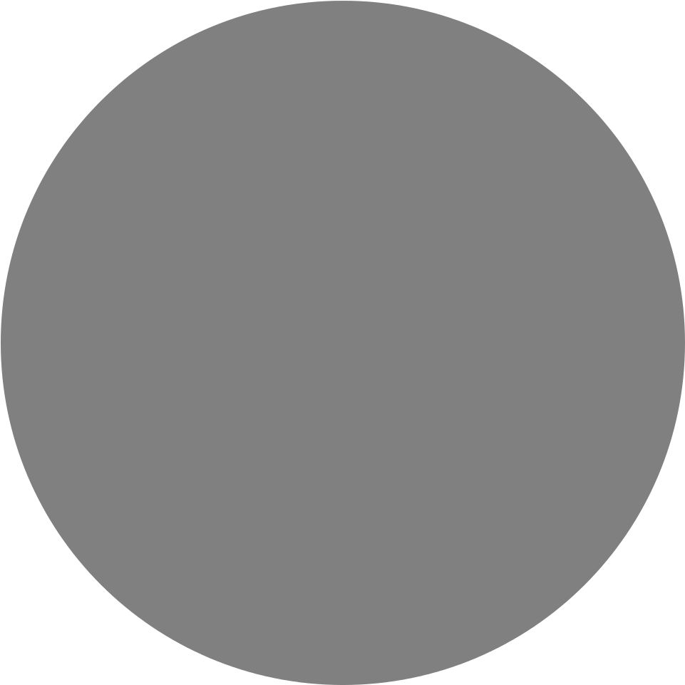 Circle Grey Solid - Circle Clipart (768x768), Png Download