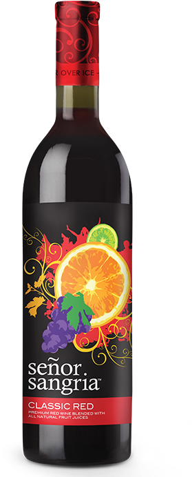 Sangria Png - Sangria In Black Bottle Clipart (600x700), Png Download