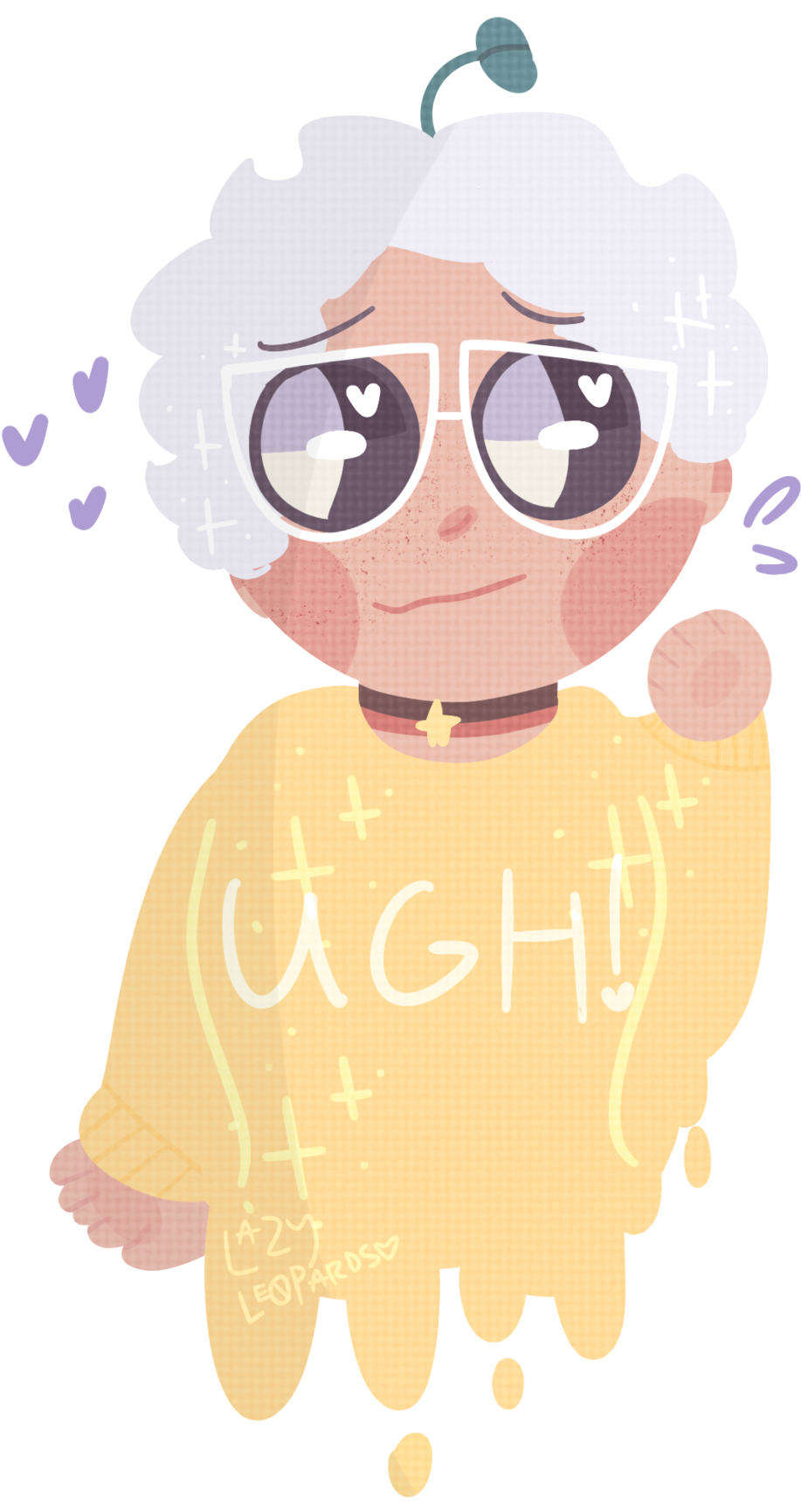 “ ✨✨💖💖 @knaiifu ” - Cartoon Clipart (1280x1890), Png Download