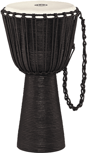 Meinl Black River Series Headliner Rope-tuned Djembe Clipart (800x600), Png Download