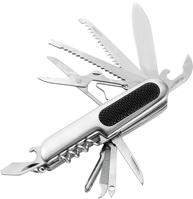 11 Function Pocket Knife - Pocketknife Clipart (700x700), Png Download