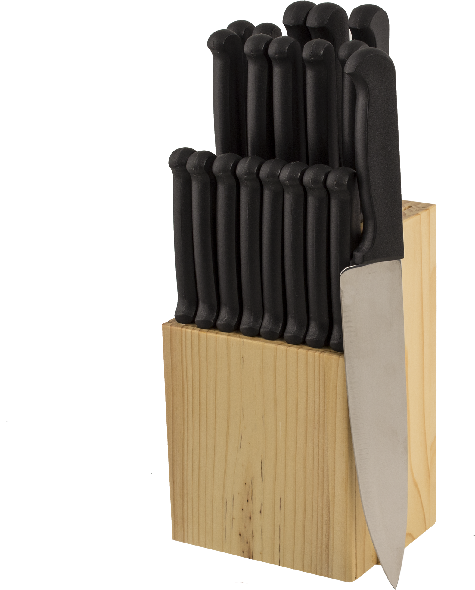 Knives In Block - Plywood Clipart (2000x2000), Png Download