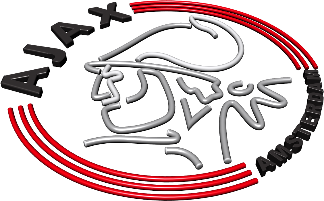 Ajax Amsterdam Logo Sec Clipart (1128x701), Png Download