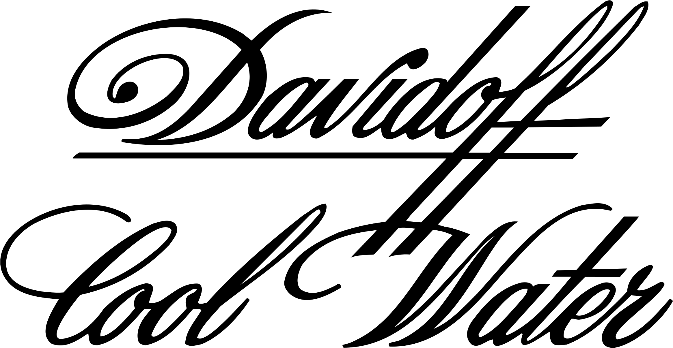 Davidoff Cool Water Logo Png Transparent - Davidoff Cool Water Logo Clipart (2400x2400), Png Download