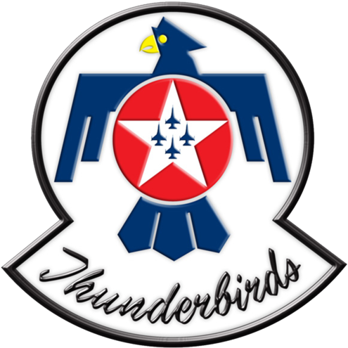 Riat 2017 - U - S - A - F - Thunderbirds - ' Clipart (663x700), Png Download