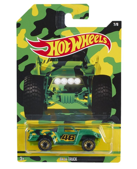 Hot Wheels Baja Truck Camouflage Trucks 7/8 Clipart (575x575), Png Download