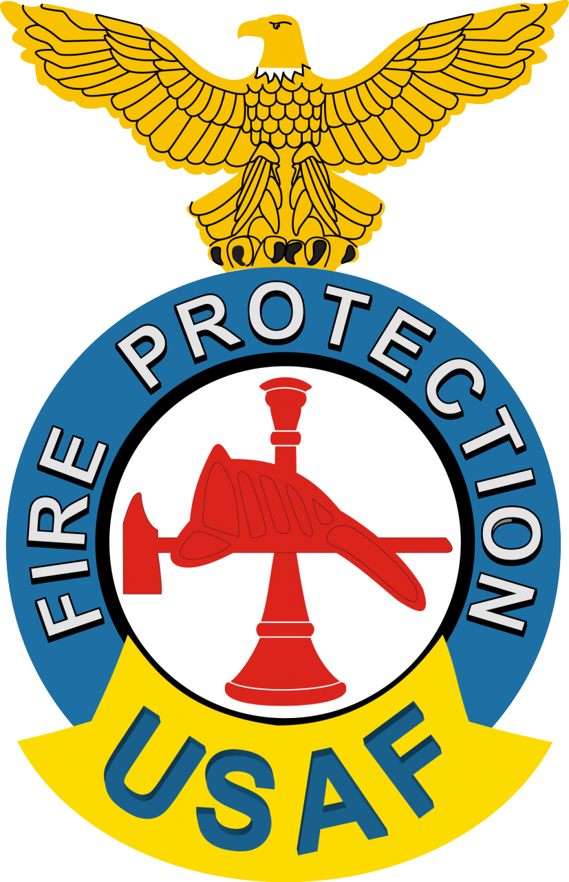 Categories - Us Air Force Fire Badge Clipart (827x1280), Png Download