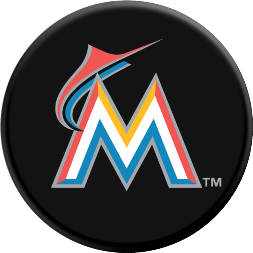 Miami Marlins Logo Png - Miami Marlins Logo M Clipart (1000x1000), Png Download
