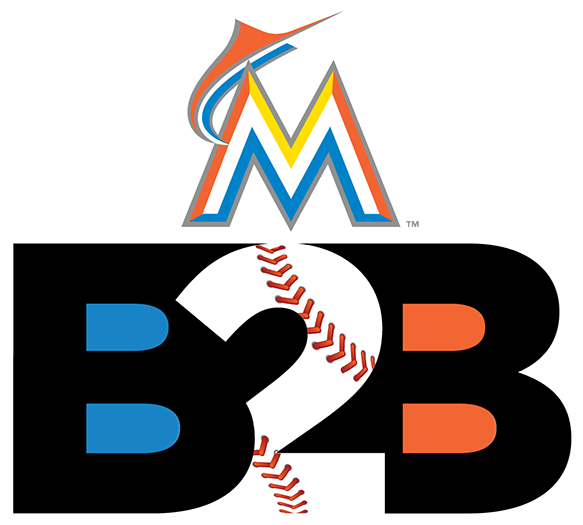 B2b Logo - B2b Marlins Clipart (960x540), Png Download