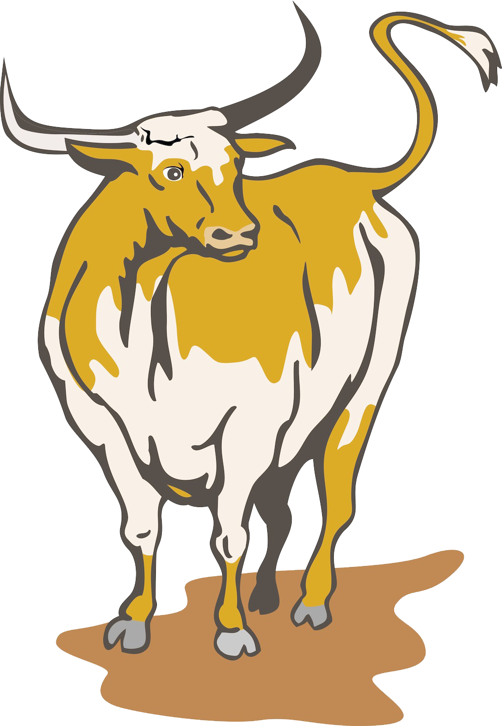 Clip Art Download Longhorn English Royalty Free Clip - Clipart Longhorn - Png Download (1024x1479), Png Download