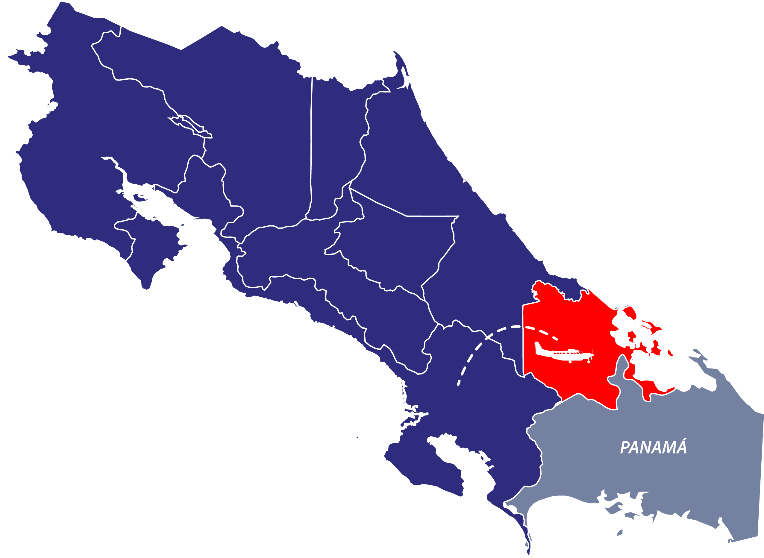 From - Costa Rica Capital Map Clipart (2855x2310), Png Download