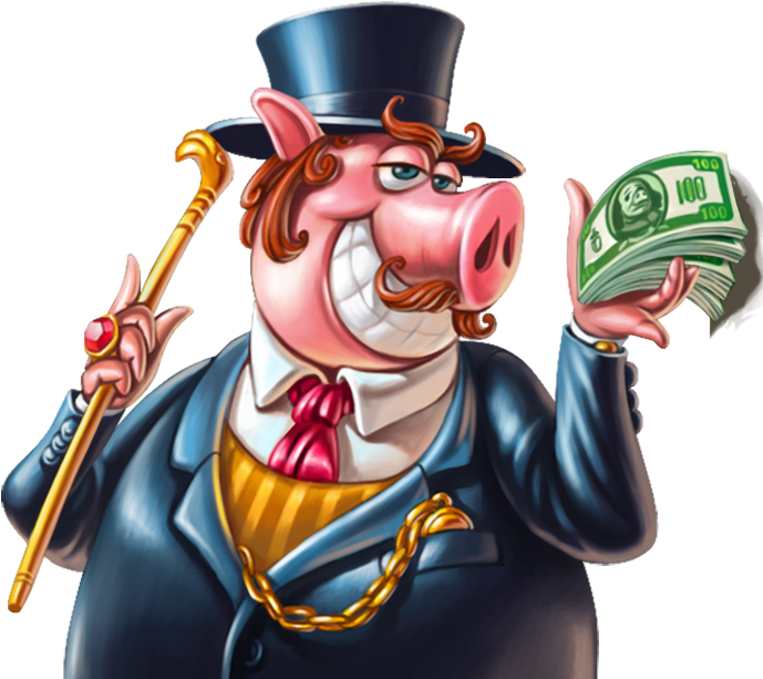 Discover Ideas About Games To Play - Piggy Riches Slot Clipart (715x631), Png Download