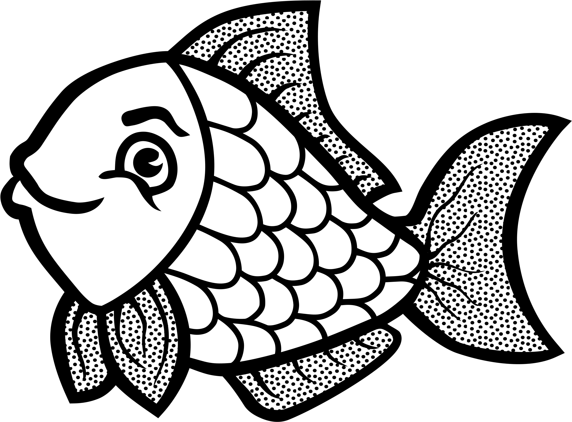 Fresh Ideas Fish Coloring Page Affordable Printable - Fish Coloring Png Clipart (1280x945), Png Download