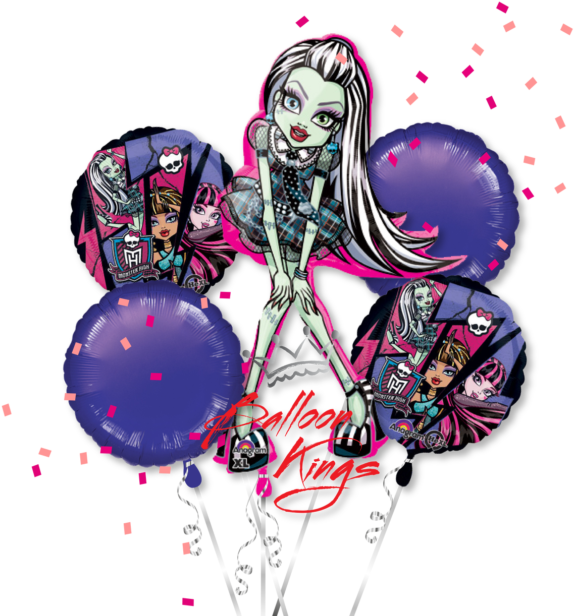 Monster High Bouquet - Illustration Clipart (1280x1280), Png Download