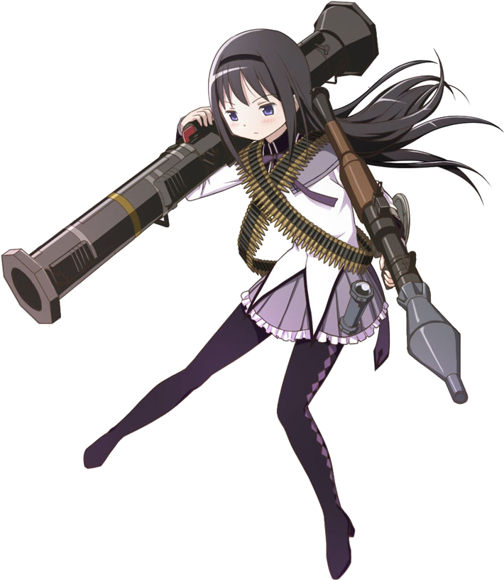 Akemi Homura Clipart (800x962), Png Download