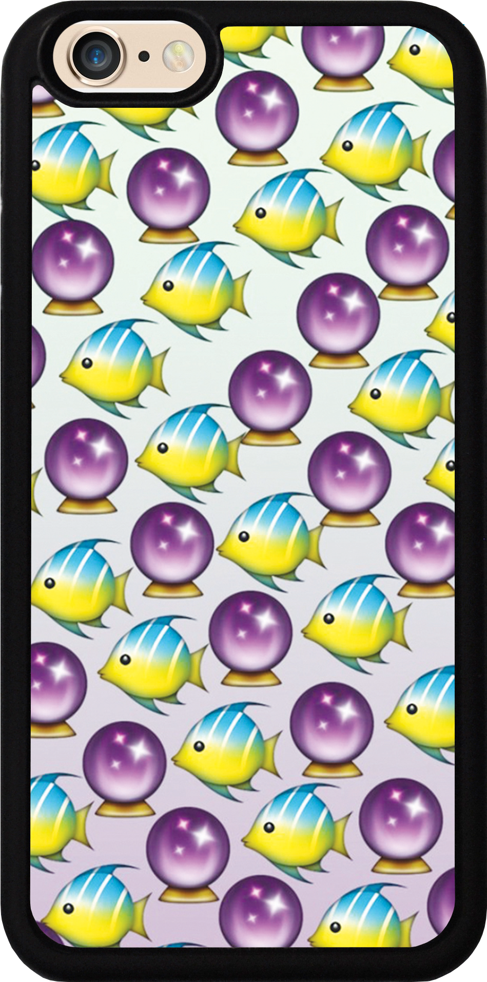 Emoji Fish Case Clipart (1141x2028), Png Download