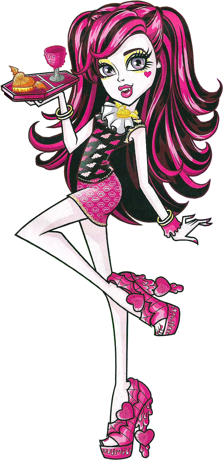 Artwork/png De Draculaura - Monster High Draculaura Png Clipart (776x1573), Png Download