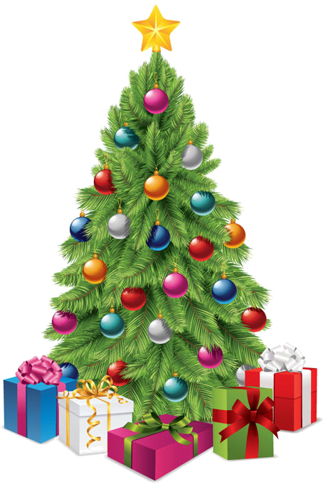 Christmas Pipes / Fir Branches Clipart (519x707), Png Download