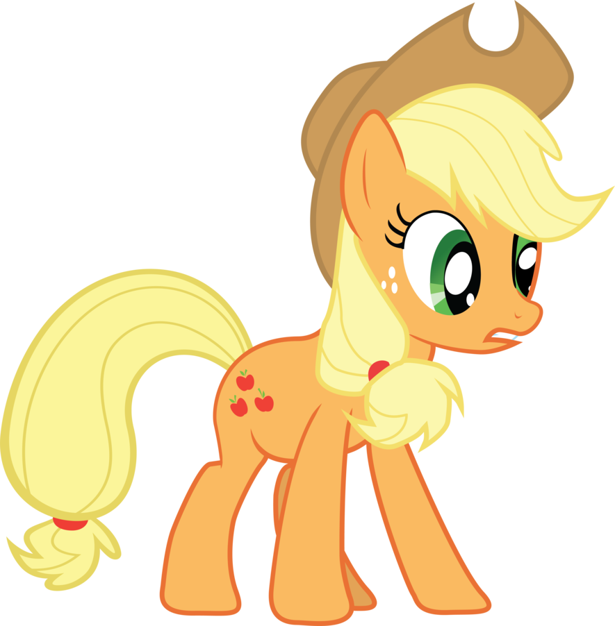 Fanmade Applejack Vector By Lpsfreak Clipart (885x902), Png Download