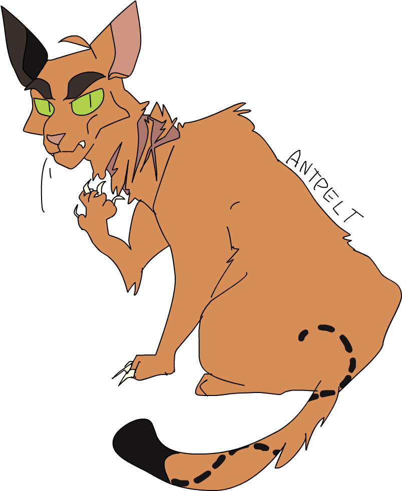 Warrior Cats Project - Warriors Cats Nifty Senpai Clipart (1000x981), Png Download