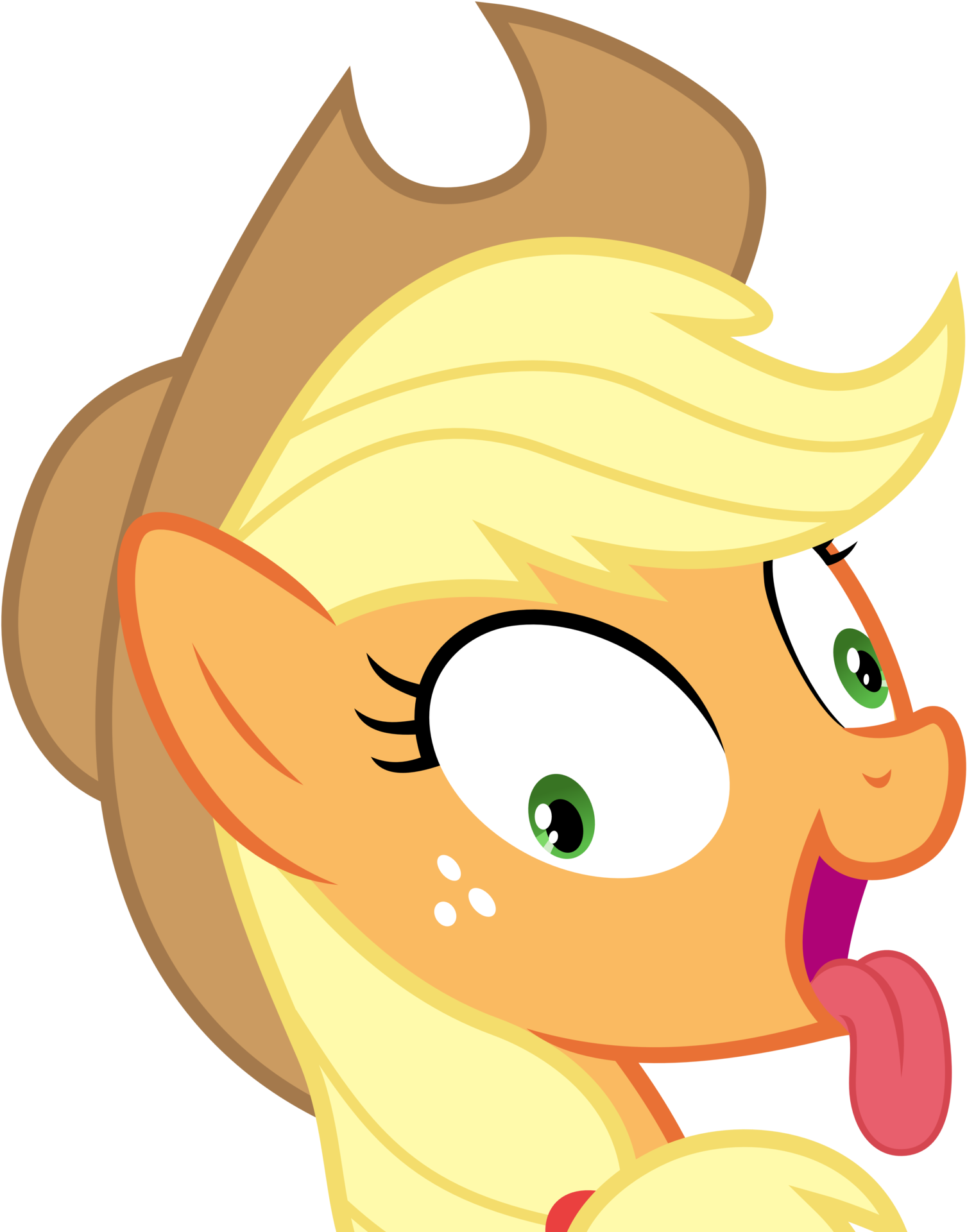 Really Silly Applejack By Magister39 - Silly Applejack Clipart (1507x1920), Png Download