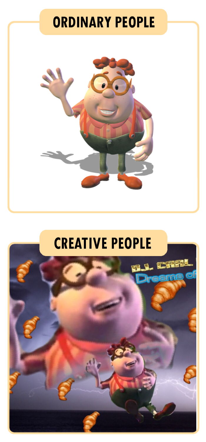 How Creative People See Carl Wheezer - Carl Wheezer From Jimmy Neutron Clipart (700x1500), Png Download