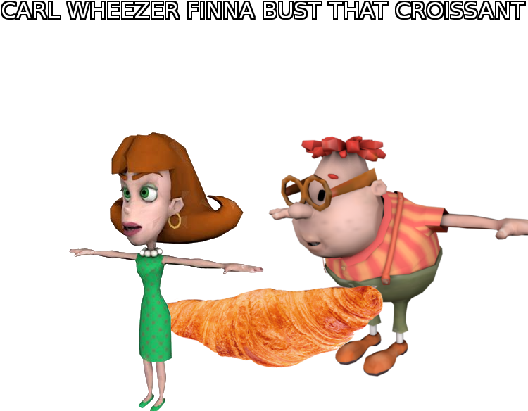 Carl Wheezy Finna Bust That - Carl From Jimmy Neutron Png Clipart - Large S...