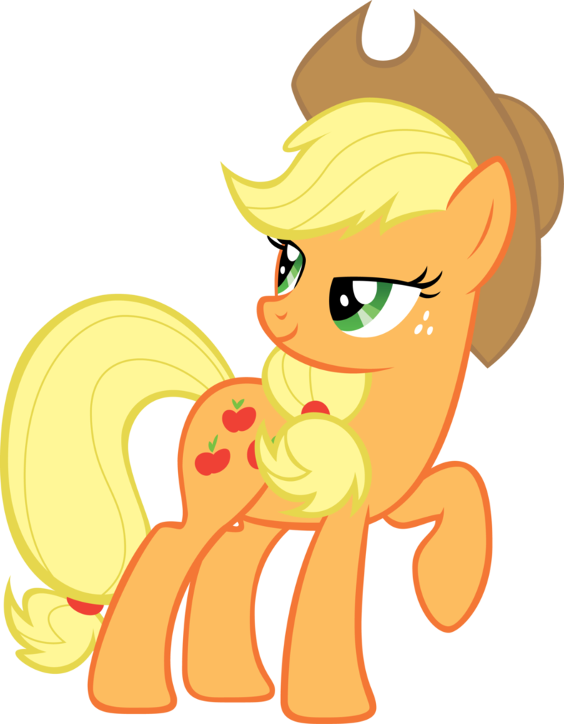 Ah'm Fairly Sure Cloth Don't Make Fer A Good Meal - Applejack Friendship Is Magic Clipart (789x1013), Png Download